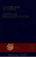 ALGEBRAIC PROBABILITY THEORY   1988  PDF电子版封面  0471918032   