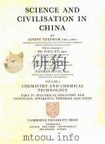 SCIENCE AND CIVILISATION IN CHINA VOLUME 5 PART 4 SECTION 33 CONTINUED（1980 PDF版）
