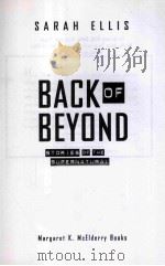 BACK OF BEYOND STORIES OF THE SUPERNATURAL   1996  PDF电子版封面  0689814844   