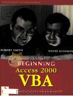 BEGINNING ACCESS 2000 VBA   1999  PDF电子版封面  5592553001764   