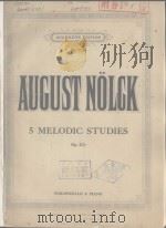5 Melodic Studies     PDF电子版封面     
