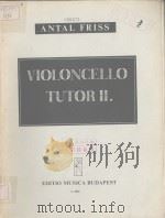 Violoncello Tutor   1966  PDF电子版封面     