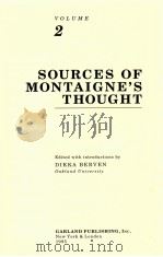 MONTAIGNE: A COLLECTION OF ESSAYS VOLUME 2 SOURCES OF MONTAIGNE'S THOUGHT   1995  PDF电子版封面  0815318405   