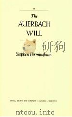 THE AUERBACH WILL（1983 PDF版）