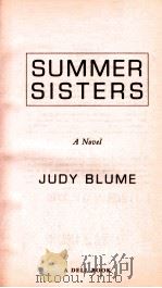 SUMMER SISTERS   1998  PDF电子版封面    JUDY BLUME 