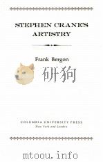 STEPHEN CRANE'S ARTISTRY   1975  PDF电子版封面    FRANK BERGON 