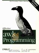 EFFECTIVE AWK PROGRAMMING THIRD EDITION（1989 PDF版）