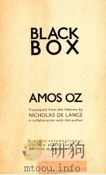 BLACK BOX   1988  PDF电子版封面  0679721851  AMOS OZ 