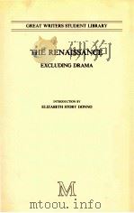 THE RENAISSANCE EXCLUDING DRAMA（1983 PDF版）