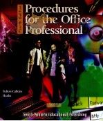 PROCEDURES FOR THE OFFICE PROFESSIONAL   1999  PDF电子版封面  0538722126  JOANNA D.HANKS 