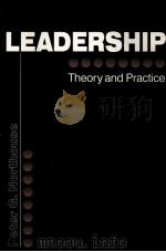 LEADERSHIP:THEORY AND PRACTICE   1997  PDF电子版封面  0803957696   