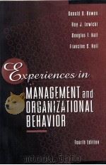 EXPERIENCES IN MANAGEMENT AND ORGANIZATIONAL BEHAVIOR（1997 PDF版）