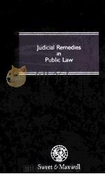 LITIGATION LIBRRY:JUDICIAL REMEDIES IN PUBLIC LAW   1992  PDF电子版封面  0421410302   