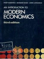 AN INTRODUCTION TO MODERN ECONOMICS THIRD EDITION   1990  PDF电子版封面  0582040957   
