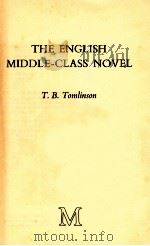 THE ENGLISH MIDDLE-CLASS NOVEL（1978 PDF版）