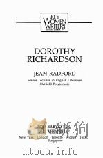 DOROTHY RICHARDSON（1991 PDF版）