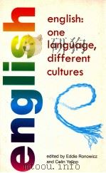 ENGLISH: ONE LANGUAGE DIFFERENCE CULTURES（1999 PDF版）