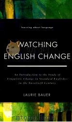 WATCHING ENGLISH CHANGE（1994 PDF版）