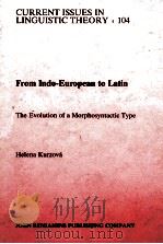 FROM INDO-EUROPEAN TO LATIN（1993 PDF版）