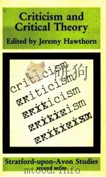 CRITICISM AND CRITICAL THEORY（1984 PDF版）