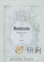 Symphonie Nr.4 A-dur Op.90   1993  PDF电子版封面    （德）F.Mendelssohn曲 