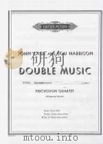 Double Music   1961  PDF电子版封面    （美）J.Cage等曲 
