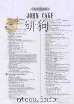 John Cage     PDF电子版封面    John Cage曲 