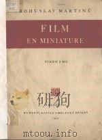 FILM EN MINIATURE   1949  PDF电子版封面     
