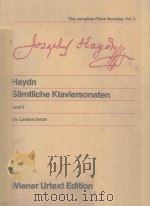 Samtliche Klaviersonaten   1964  PDF电子版封面    （奥）J.Haydn曲 