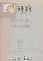 Idomeneo Ouverture     PDF电子版封面    （奥）Mozart曲 