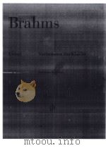 Variationen fur Klavier   1988  PDF电子版封面    （德）J.Brahms曲 