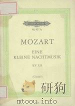 Eine Kleine Nachtmusik   1787  PDF电子版封面    （奥）Mozart曲 