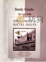 STUDY GUIDE FOR USE WITH ECONOMICS OF SOCIAL ISSUES TWELFTH EDITION   1996  PDF电子版封面  0256160767   