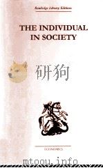 THE INDIVIDUAL IN SOCIETY:PAPERS ON ADAM SMITH（1967 PDF版）