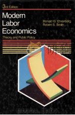MODERN LABOR ECONOMICS THEORY AND PUBLIC POLICY 3RD EDITION（1987 PDF版）