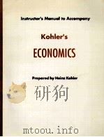 INSTRUCTOR'S MANUAL TO ACCOMPANY ECONOMICS   1992  PDF电子版封面  066921776X   