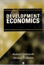 DEVELOPMENT ECONOMICS   1995  PDF电子版封面  1557867062   