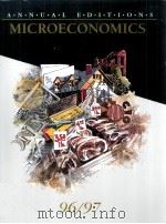 MICROECONOMICS96/97   1996  PDF电子版封面  156134432X  DON UNIVERSITY 