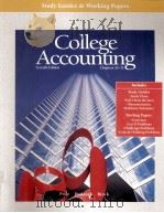 STUDY GUIDE AND WORKING PAPERS FOR COLLEGE ACCOUNTING:SEVENTHEDITION   1994  PDF电子版封面  0028014499   