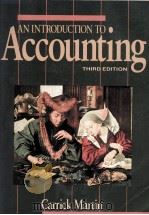 AN INTRODUCTION TO ACCOUNTING THIRD EDITION   1990  PDF电子版封面  0074527231   