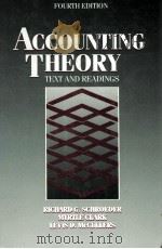 ACCOUNTING THEORY TEXT AND READINGS FOURTH EDITION（1990 PDF版）