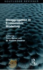 DISAGGREGATION IN ECONOMETRIC MODELLING（1990 PDF版）