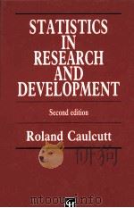 STATISTICS IN RESEARCH AND DEVELOPMENT SECOND EDITION（1991 PDF版）