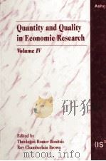 QUANTITY AND QUALITY IN ECONOMIC RESEARCH（1997 PDF版）
