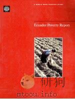 ECUADOR POVERTY REPORT（1996 PDF版）