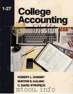 COLLEGE ACCOUNTING 1-27（1988 PDF版）