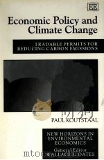 ECONOMIC POLICY AND CLIMATE CHANGE:TRADABLE PERMITS FOR REDUCING CARBON EMISSIONS   1997  PDF电子版封面  1858986346   