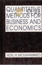 QUANTITATIVE METHODS FOR BUSINESS AND ECONOMICS（1999 PDF版）