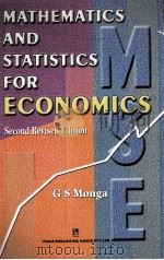 MATHEMATICS AND STATISTICS FOR ECONOMICS:SECOND REVISED EDITION（1972 PDF版）