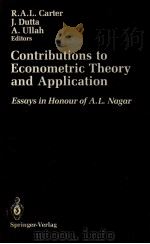 CONTRIBUTIONS TO ECONOMETRIC THEORY AND APPLICATION ESSAYS IN HONOUR OF A.L.NAGAR   1990  PDF电子版封面  0387972854   